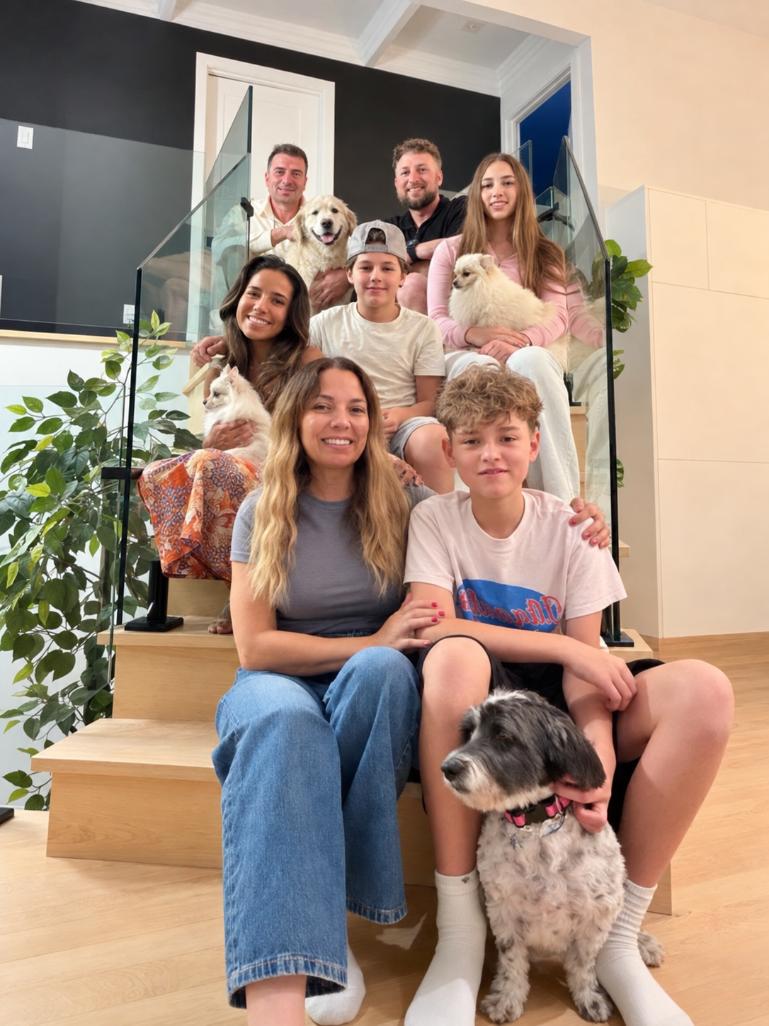 David et sa famille